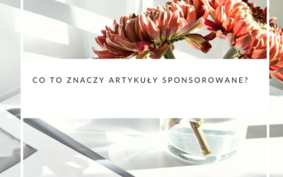 Co to znaczy artykuły sponsorowane?